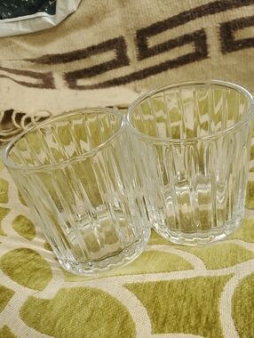 Classic Duralex Ribbed Manhattan Old Fashioned Rocks Glasses – Set of 2